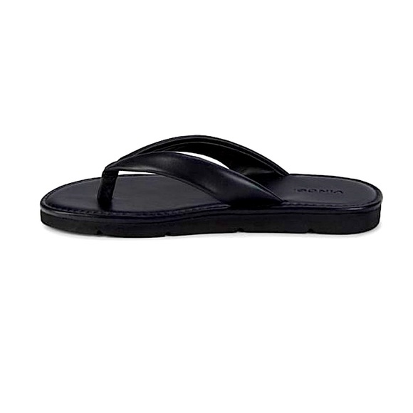 Vince Leather Flip Flop Sandal - Picture 10 of 14
